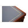 Set of 3 nesting tables in cherry wood with faux leather top … - Moinat - Nest of tables