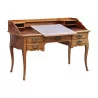 Louis XV bureau plat in the style of Hache in marquetry of … - Moinat - Desks