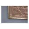 Tisch mit Skulptur Kupferplatte (Relief) signiert unten … - Moinat - Gemälden - Verschieden