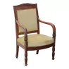Set of 4 Empire armchairs model Jacob in mahogany wood … - Moinat - VE2022/1