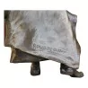 Sculpture en bronze et chryséléphantine, signé E. ROUSSEAU … - Moinat - Bronzes