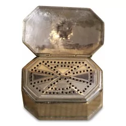 Vinaigrette en argent sans poinçons. France, 19ème siècle