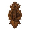 Paire de panneaux de Brienz en bois sculpté Chamois et Cerf. … - Moinat - Accessoires de décoration