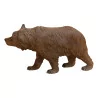 Petit ours marchant en bois clair de Brienz. Suisse, 20ème … - Moinat - Brienz