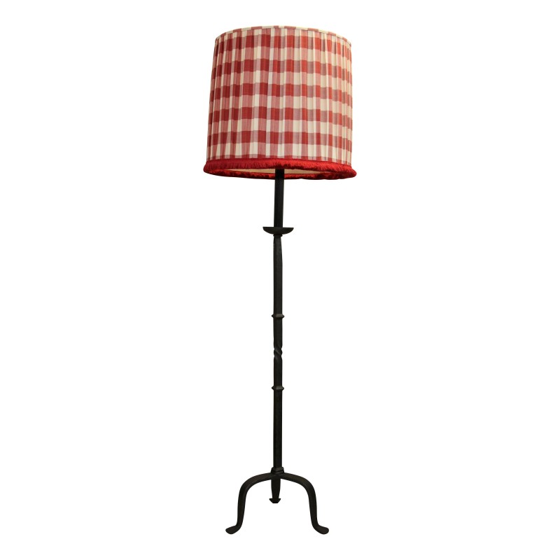 Lampadaire en forme de bougeoir en fer forgé. + Ampoule E27 - Moinat - Lampadaires (au sol) Lampadaire en forme de bougeoir en fer forgé. + Ampoule E27 - Moinat - Lampadaires (au sol)