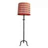 Floor lamp in the shape of a wrought iron candlestick. + E27 bulb - Moinat - Standing lamps
