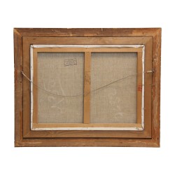 幅布面油画，署名 Elisabeth GROSS (1907-1966)