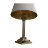 Paire de lampes, de style Empire à colonne cannelée,  en … - Moinat - Lampes de table