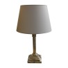 Paire de lampes, de style Empire à colonne cannelée,  en … - Moinat - Lampes de table