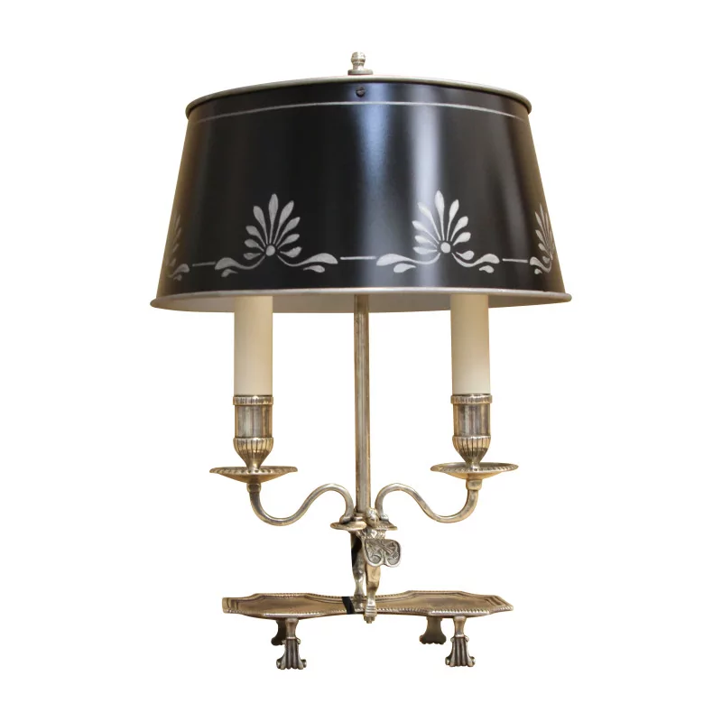 “Mouchette” lamp in bronze in the Louis XIV style with … - Moinat - Table lamps