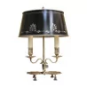 Lampe “Mouchette” en bronze de style Louis XIV avec finition … - Moinat - Lampes de table