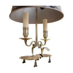 Lampe “Mouchette” en bronze de style Louis XIV avec finition …