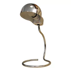 Vintage style lamp, chrome model.