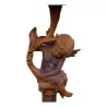 Bain d’oiseaux avec une statue d’ange, en fonte. - Moinat - Bassins, Fontaines