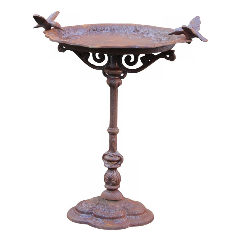 Birdbath with two birds on each side. - Moinat - VE2022/2 Birdbath with two birds on each side. - Moinat - VE2022/2
