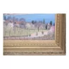 幅画作“Cully 和 Lavaux 的景色”，由 M. 签名... - Moinat - 画 - 景观