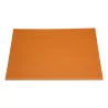 Leather desk pad without blotter, Havana beige color … - Moinat - Office accessories, Inkwells