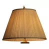 als Lampe montierte Samson-Vase mit vergoldeter Bronzefassung und … - Moinat - Tischlampen