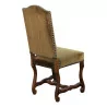 Серия из 6 стульев в стиле Людовика XIV из орехового дерева, покрытых… - Moinat - Стулья