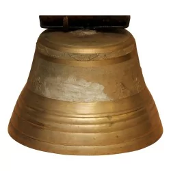 个 1960 年青铜牛铃，标有 EMMENTALISCHES
