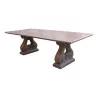 Table in red marble from Verona in Italy, entirely … - Moinat - Tables