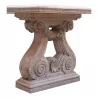 Table en marbre rouge de Vérone en Italie, entièrement - Moinat - Tables