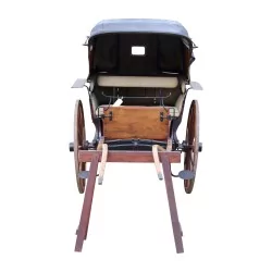 Calèche demi-tonneau à deux roues, France, fin 19ème
