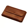 Hermes tool bag in brown leather. - Moinat - Decorating accessories