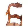 一对来自 Yverdon 的浮雕胡桃木扶手椅，时期 - Moinat - 扶手椅