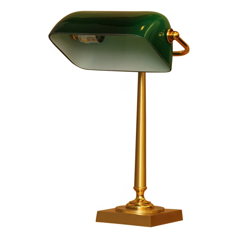 Lampe dite de banquier ou notaire, souvent utilisés chez les … - Moinat - Lampes de table