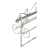 Porte-linge en fer forgé peint en blanc. France vers 1900. - Moinat - Penderies, Gardes-robe, Portes-habits, Portes-parapluies