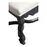 套 8 把路易十四风格的黑漆橡木椅子，带…… - Moinat - 椅子