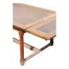 rectangular table in walnut and fir with 2 drawers and 2 … - Moinat - Dining tables