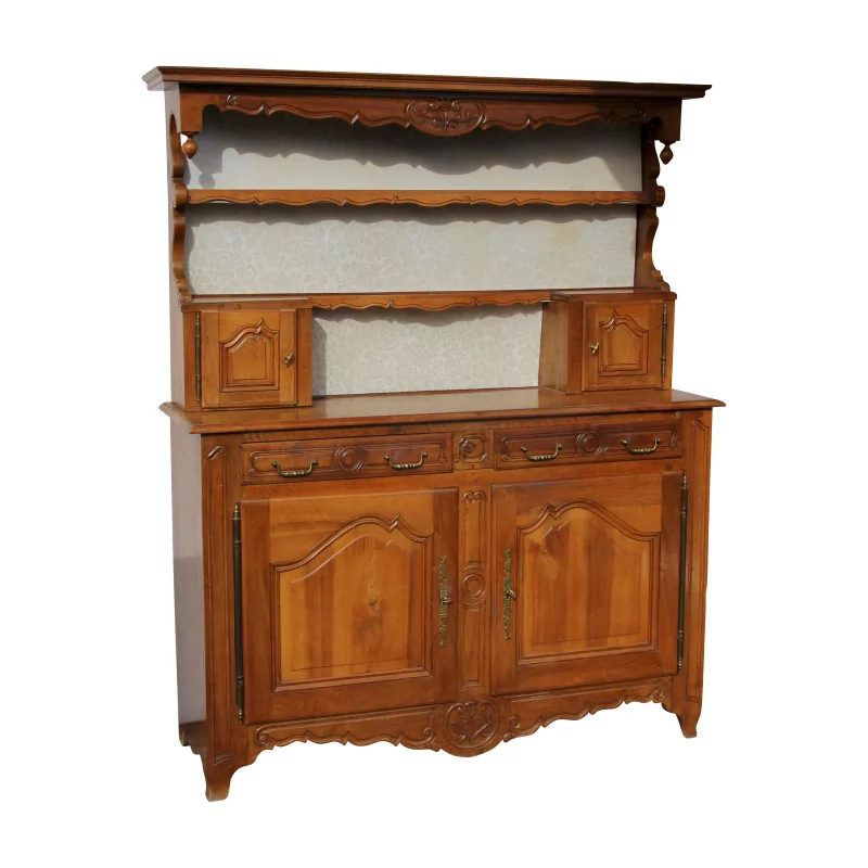 Bressan sideboard in molded and carved walnut. At the end of the 19th century, … - Moinat - Buffet, Bars, Sideboards, Dressers, Chests, Enfilades