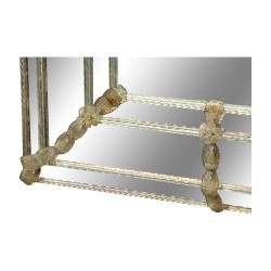 Large Venetian mirror.
