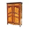 Large Bressane wardrobe in oak, walnut and ash burl, … - Moinat - Cupboards, wardrobes