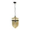 Suspension with smooth glass bell and a socket for … - Moinat - Chandeliers, Ceiling lamps