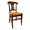 Directoire style chair in cherry wood with back … - Moinat - Chairs