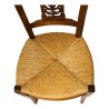 Directoire style chair in cherry wood with back … - Moinat - Chairs
