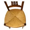 Directoire style chair in cherry wood with back … - Moinat - Chairs