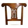 Directoire style chair in cherry wood with back … - Moinat - Chairs