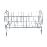 Child’s bed in wrought iron painted white. Bedding: L120 x D60 … - Moinat - Bed frames