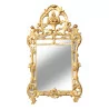 Louis XV-Spiegel aus vergoldetem Holz und Quecksilberglas. Frankreich, - Moinat - Spiegel