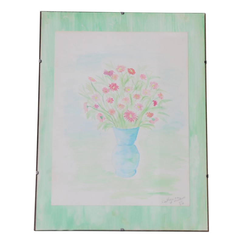 Aquarell-Stillleben mit einem Strauß kleiner - Moinat - Gemälden - Stillleben Aquarell-Stillleben mit einem Strauß kleiner - Moinat - Gemälden - Stillleben