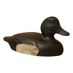 Caller also called decoy black duck with white wing.