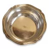 Pair of hollow silver metal dishes. - Moinat - Plates