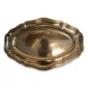 Vegetable dish in silver metal with illegible hallmark. - Moinat - Plates