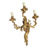 Ensemble de 6 appliques Louis XV baroque en bronze doré. … - Moinat - Appliques murales