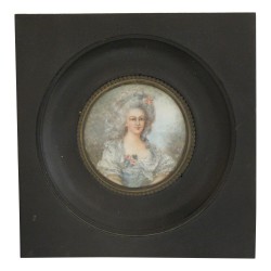 Миниатюра женщины, подписанная Лэнсом.