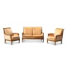 Ensemble salon comprenant 1 canapé et 2 fauteuils de style - Moinat - Ensembles